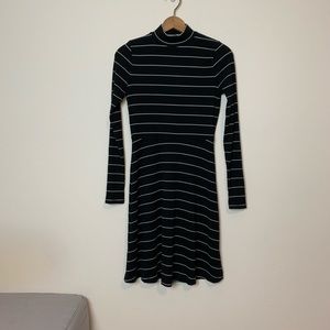 Banana Republic Long Sleeve Striped Dress